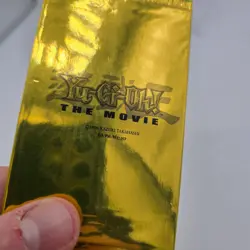 Yu-Gi-Oh Movie Pyramid of Light Booster Pack 2004 Gold Sealed TCG Cards New - Image 4