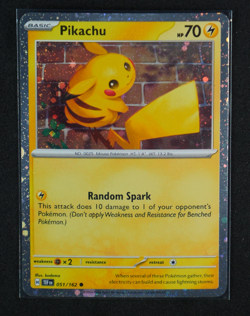 Pikachu - Cosmo Holo Promo #051/162 Miscellaneous Cards & Products 2026 NM - Image 1