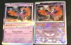 Full Card Error Fezandipiti Pokeball 045/131 Pokemon TCG Prismatic Evolutions + - Image 2
