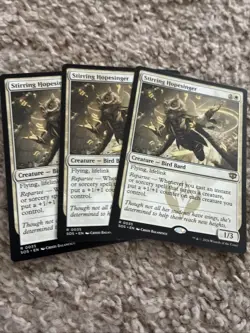 3x Stirring Hopesinger Secrets of Strixhaven Rare - Image 1