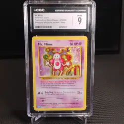 Mr. Mime 013/034 Trading Card Game Classic 2023 Holo CGC 9 Mint - Image 1