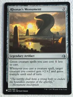 Rhonas's Monument 236 UC The List Reprints - Image 1