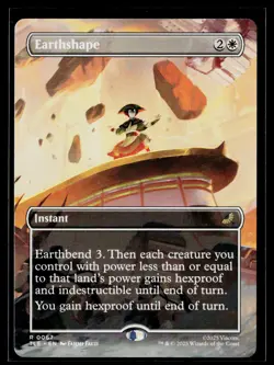 Avatar: The Last Airbender: Eternal-Legal #67 Earthshape (Borderless) - Image 1