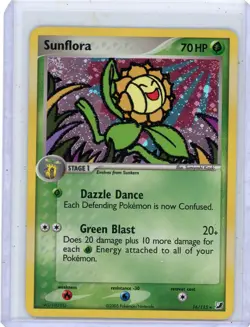 Pokemon Sunflora Holo Unseen Forces 16/115 LP Holo 2005 - Image 1