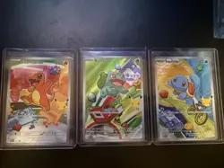 Pokemon Illustration Kanto promo (Charmander, Bulbasaur, Squirtle) #3 - Image 1