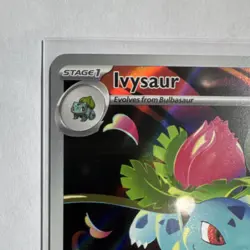The Pokemon Company Ivysaur 134/132 ME01 Holo Full Art Illustration Rare 110HP - Image 2
