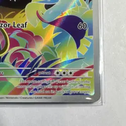 The Pokemon Company Ivysaur 134/132 ME01 Holo Full Art Illustration Rare 110HP - Image 4