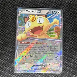 Pokemon TCG Perfect Order: Meowth EX 062/088 - Image 2
