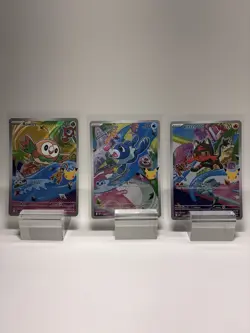 Alola Gen 7 Starters First Partner Illustration Collection Promos Pokemon 1 - Image 1