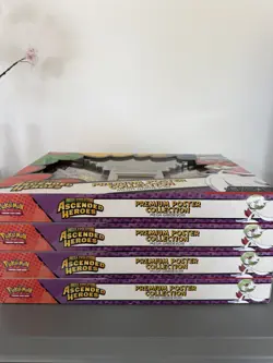 Pokemon TCG Ascended Heroes Premium Poster Collection Mega Gardevoir New - Image 4