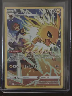 Pokemon Jolteon TG04/TG30 Brilliant Stars Ultra Rare Holo Stage 1 100 HP Thunde… - Image 1
