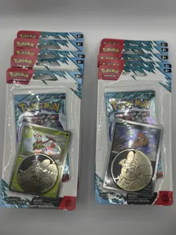 Pokemon TCG Journey Together Booster Blister 1-Packs Factory Sealed Lot of 10 - Image 1