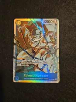 Edward.Newgate SR OP13-042 Carrying On His Will Foil One Piece TCG - Image 1