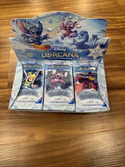 NEW SEALED Disney Lorcana TCG Winterspell English 24x Booster Packs - Image 1