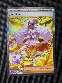 Jacinthe 122/088 Perfect Order Pokemon TCG Special Illustration Rare SIR NM Holo - Image 4
