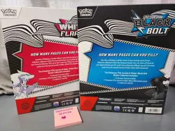 Pokemon Black Bolt Binder Collection & White Flare Binder Collection Sealed - Image 2