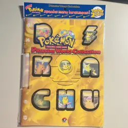 Pikachu World Collection 2000 POKEMON Complete Set Binder Sealed MINT CONDITION - Image 1