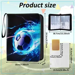 Trading Cards Album Pokemon 400 Cards Game Binder Book Collection Folder Holder - Image 3