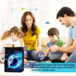 Trading Cards Album Pokemon 400 Cards Game Binder Book Collection Folder Holder - Image 4