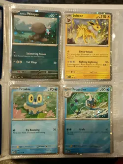 Pokemon Binder Collection 27 Cards Full Arts/EX Cosmo Promo Holos NM-MINT - Image 5