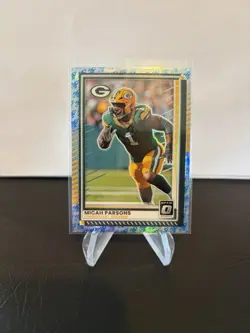2025 Optic Micah Parsons Rocket Emoji Holo Green Bay Packers #85 - Image 1
