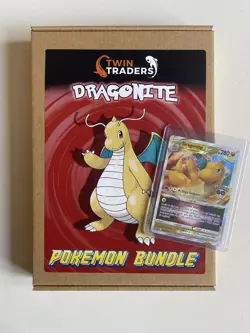 100x Pokemon Cards Dragonite V Holo Rare Shiny Card Bundle TCG Joblot Collection - Image 1