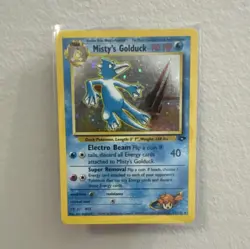 Pokemon Misty's Golduck Gym Challenge 70HP Holo Rare Card 12/132 English - Image 1