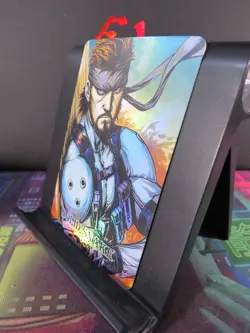 Snake Metal Gear Solid Art Card Rare Holo Collectible Video Game Character CCG - Image 2