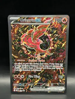 Oricorio ex 024 - Pokemon Mega Evolution Black Star Promo Card - NM - Image 1