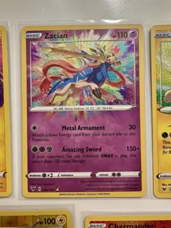 Pokemon TCG: Vivid Voltage Mix Card Lot Of 5 Jolteon Raikou Zacian Charmander - Image 5