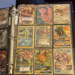 Pokemon binder filled with cards with some value - Image 2