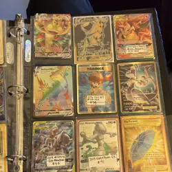 Pokemon binder filled with cards with some value - Image 3