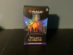 Magic The Gathering Commander Deck Fae Dominion Wilds of Eldraine New Sealed - Image 1