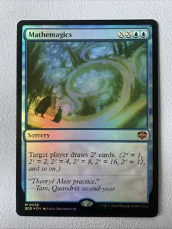 Mathemagics - Foil Secrets of Strixhaven MTG - Image 1