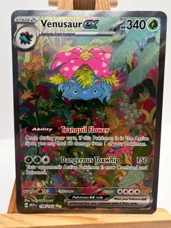 Pokemon TCG - S&V 151 - 198/165 Venusaur ex - Special Illustration Rare - NM/M - Image 1