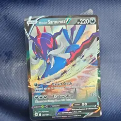 Pokemon Hisuian Samurott V Astral Radiance Full Art Ultra Rare Holo 176/189 220… - Image 1