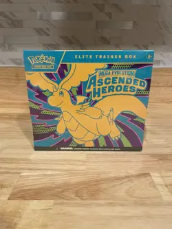 Pokemon TCG Mega Evolution Ascended Heroes Elite Trainer Box ETB Factory Sealed - Image 1