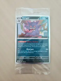Pokemon TCG Perfect Order Gengar EB Games Exclusive Stamped Promo 50/88 Sealed - Image 1