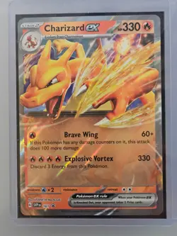 Charizard ex NM 161 Holo Scarlet & Violet Promo Pokemon Holo Promo - Image 1