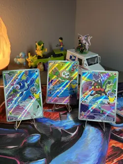 Pokemon TCG First Partner Illustration Collection Series 1 Alola Gen 7 Starters - Image 1