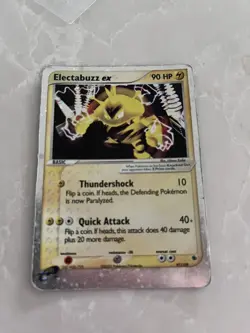 Pokemon TCG Electabuzz ex EX Ruby & Sapphire 97/109 Holo Ultra Rare - Image 1