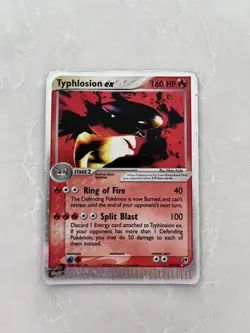 Typhlosion ex 99/100 EX Sandstorm Holo Pokemon 2003 HP - Image 1