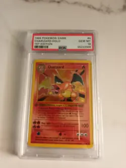 1999 POKEMON GAME #4 CHARIZARD-HOLO 1ST EDITION - Image 2