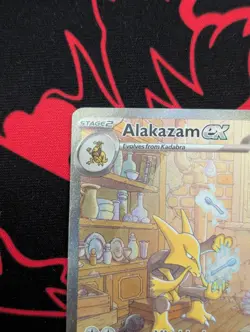 Alakazam ex 201/165 Pokemon 151 Sv: Special Illustration Rare SIR - Image 3
