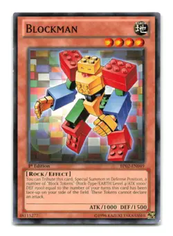 Blockman - BP02-EN049 1st Edition - YuGiOh-LP - Image 1