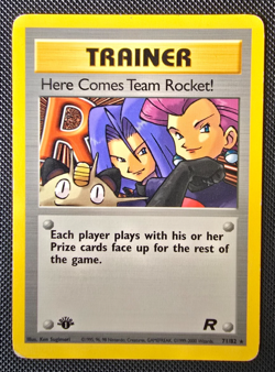 Pokemon Card - Here Comes Team Rocket! 1st Edition - Non-Holo Rare - 71/82 LP-MP - Image 1