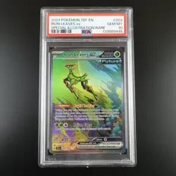 PSA 10 Iron Leaves ex 203/162 Pokemon Temporal Forces Graded Card - Image 1