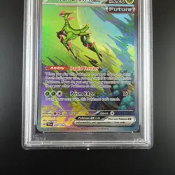 PSA 10 Iron Leaves ex 203/162 Pokemon Temporal Forces Graded Card - Image 3
