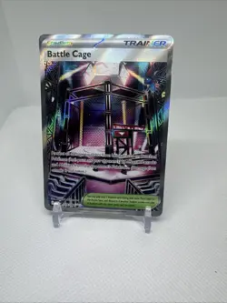 Battle Cage 116/094 Holo Pokemon Card | Phantasmal Flames ME02 - Image 3