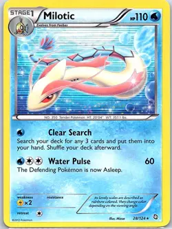 Milotic 28/124 Holo Dragons Exalted - Pokemon Card - NM - Image 1